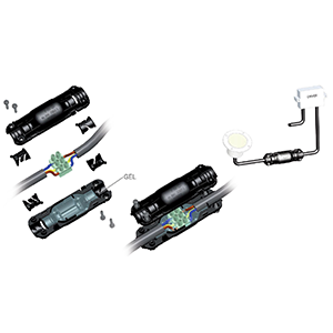 5650/3 - 2 Ways IP68 Waterproof Junction Boxes/Connectors