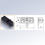 5665 - 2 Ways IP68 Waterproof Junction Boxes/Connectors