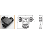 5695/3 - 3 Ways IP68 Waterproof Junction Boxes/Connectors