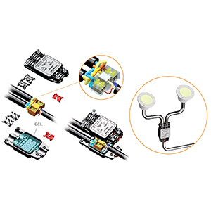 5697/3 - 3 Ways IP68 Waterproof Junction Boxes/Connectors