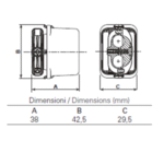 5633/6 - 2 Ways IP68 Waterproof Junction Boxes/Connectors