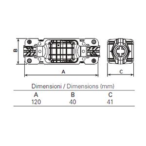 5660/2 - 2 Ways IP68 Waterproof Junction Boxes/Connectors