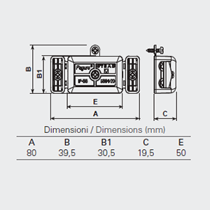 5664 - 4 Ways IP68 Waterproof Junction Boxes/Connectors