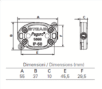 5698 - 2 Ways IP68 Waterproof Junction Connectors
